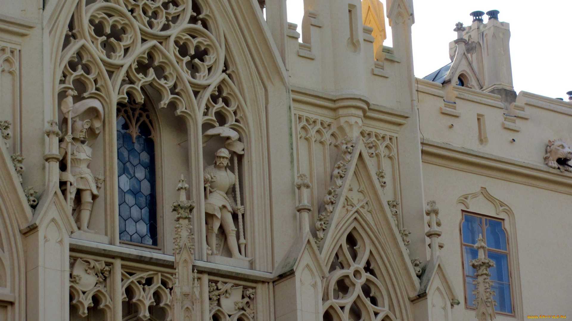 lednice, castle, города, замок, леднице, , чехия, lednice, castle