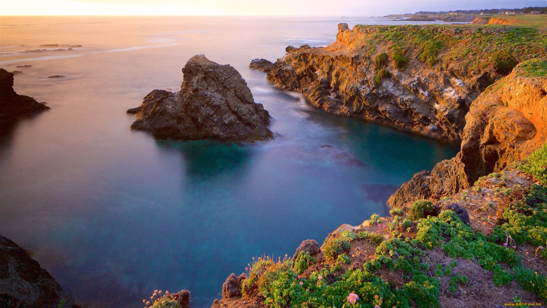 mendocino, coast, california, природа, побережье, mendocino, coast
