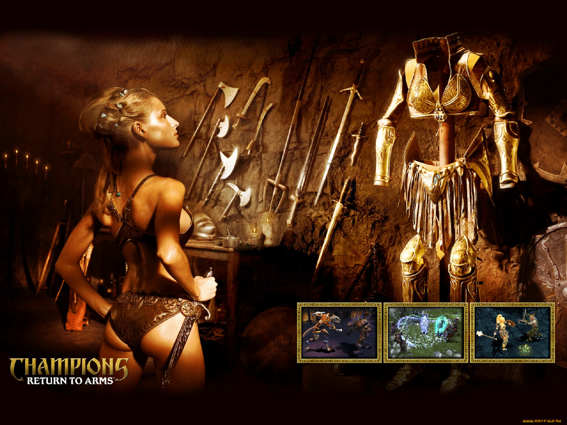 видео, игры, champions, , return, to, arms, девушка, оружие, облачение, амуниция