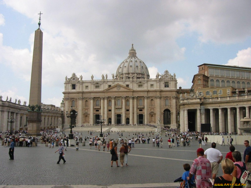 города, рим, ватикан, италия