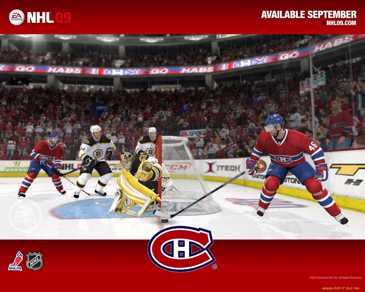 nhl, 09, видео, игры