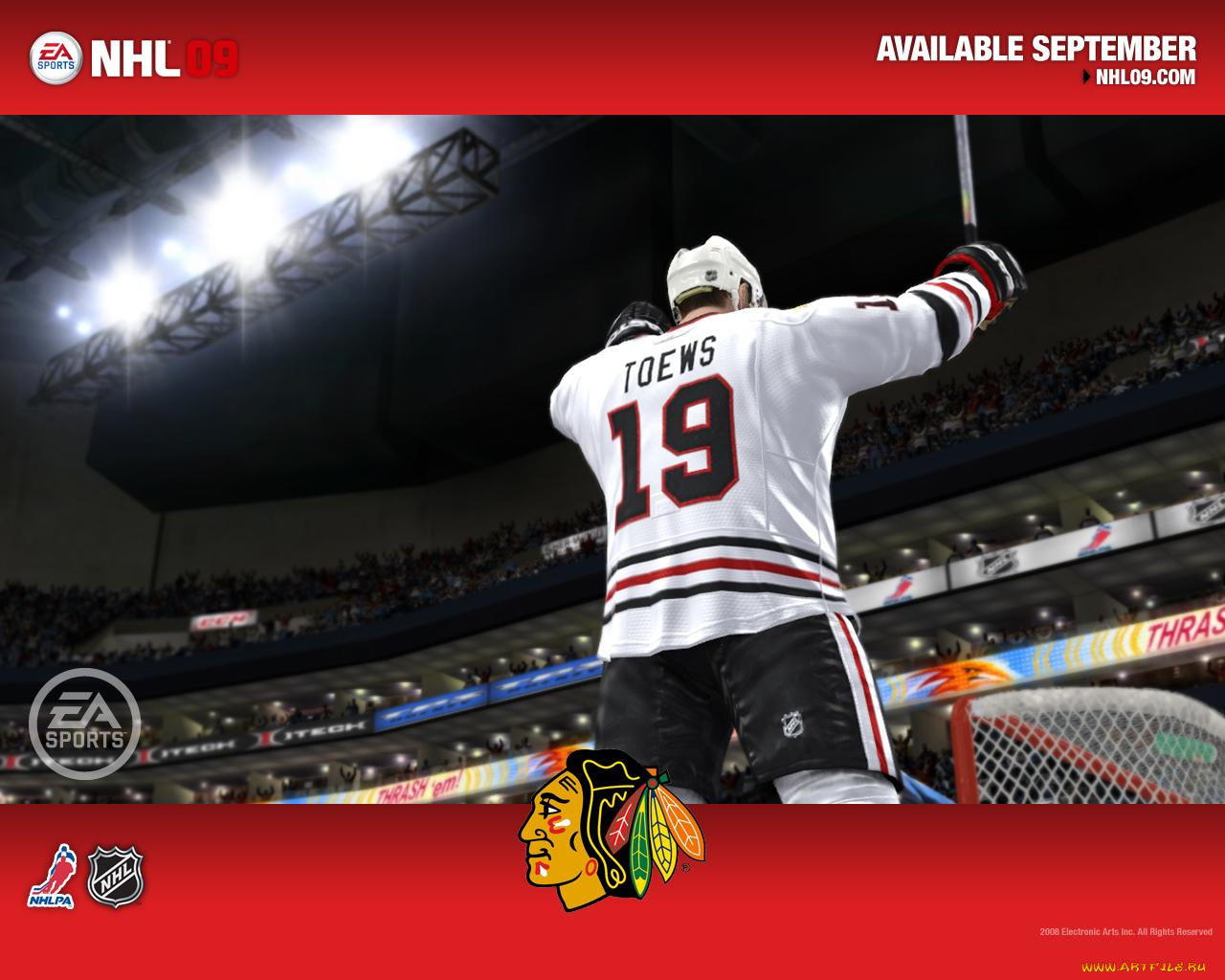 nhl, 09, видео, игры