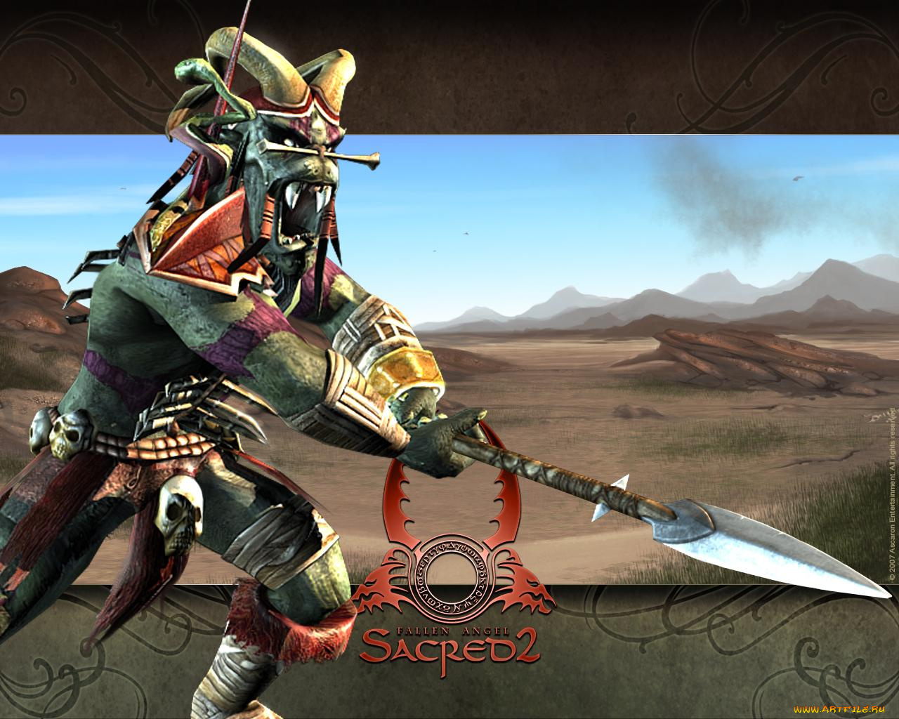sacred, видео, игры, fallen, angel