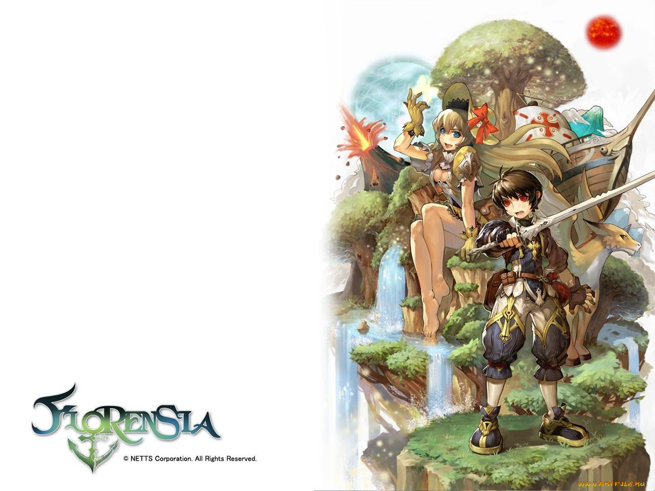 florensia, видео, игры