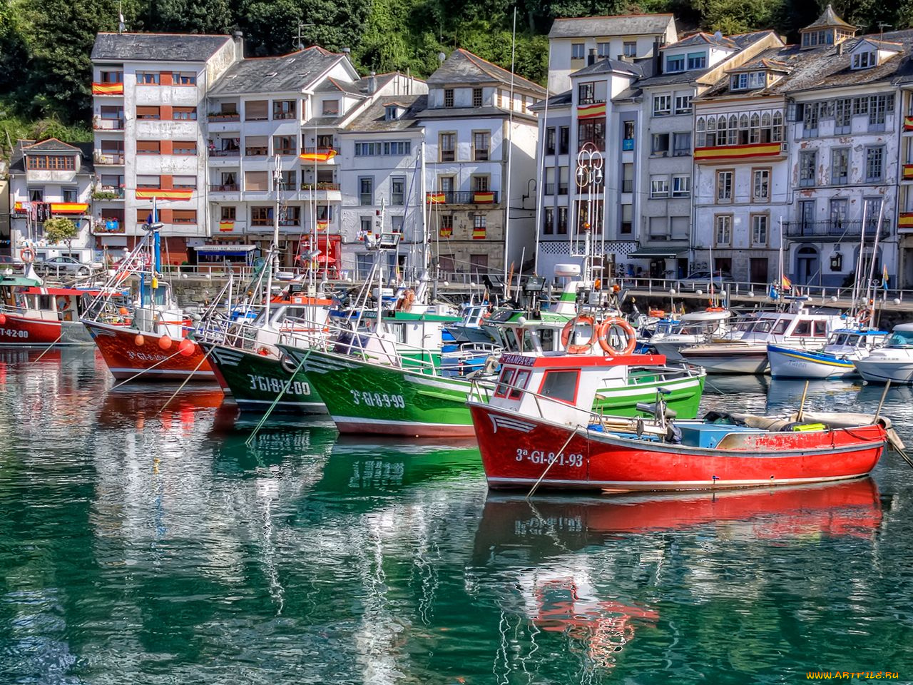 корабли, порты, причалы