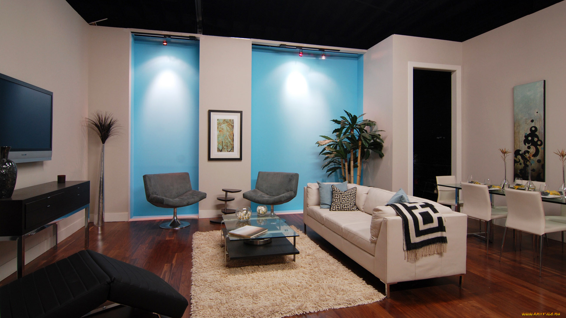 интерьер, гостиная