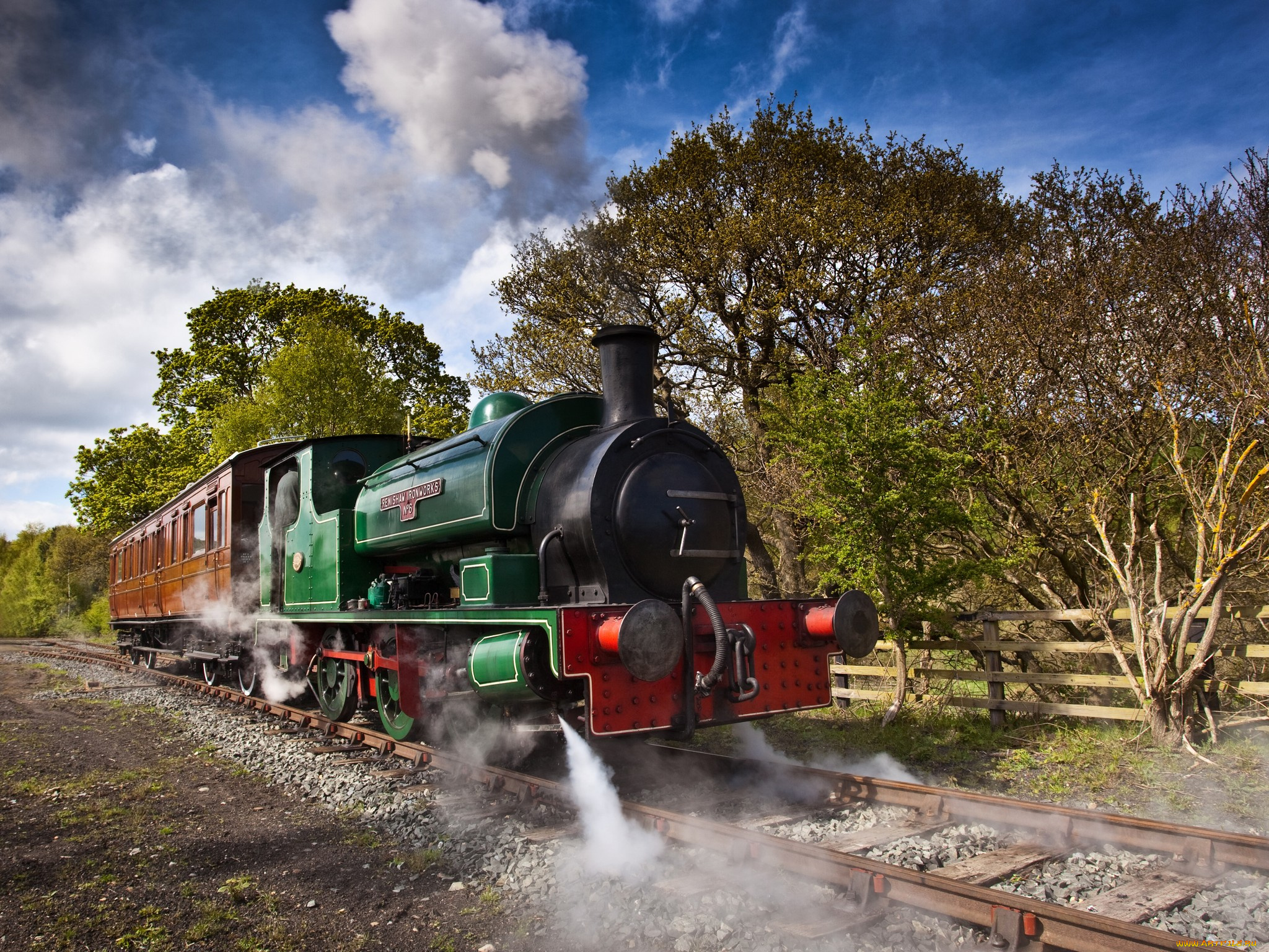 техника, паровозы