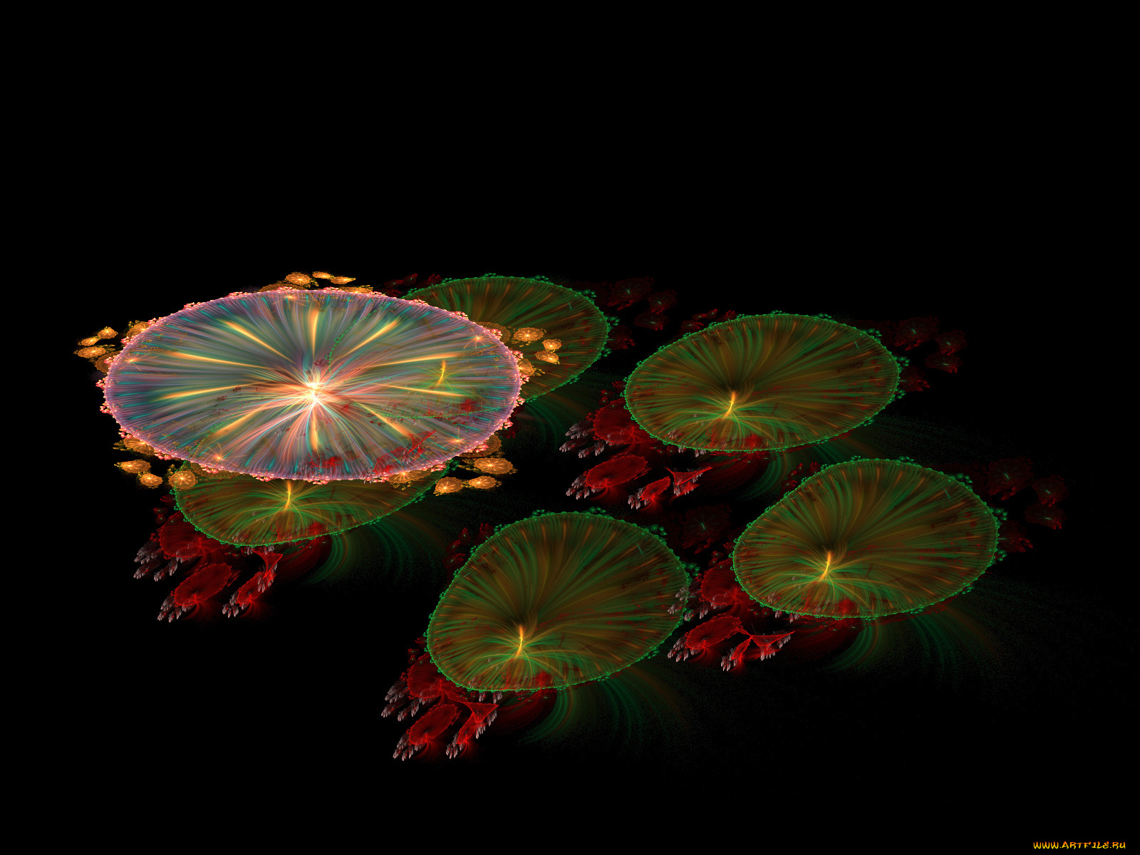 3д, графика, fractal, фракталы, абстракция