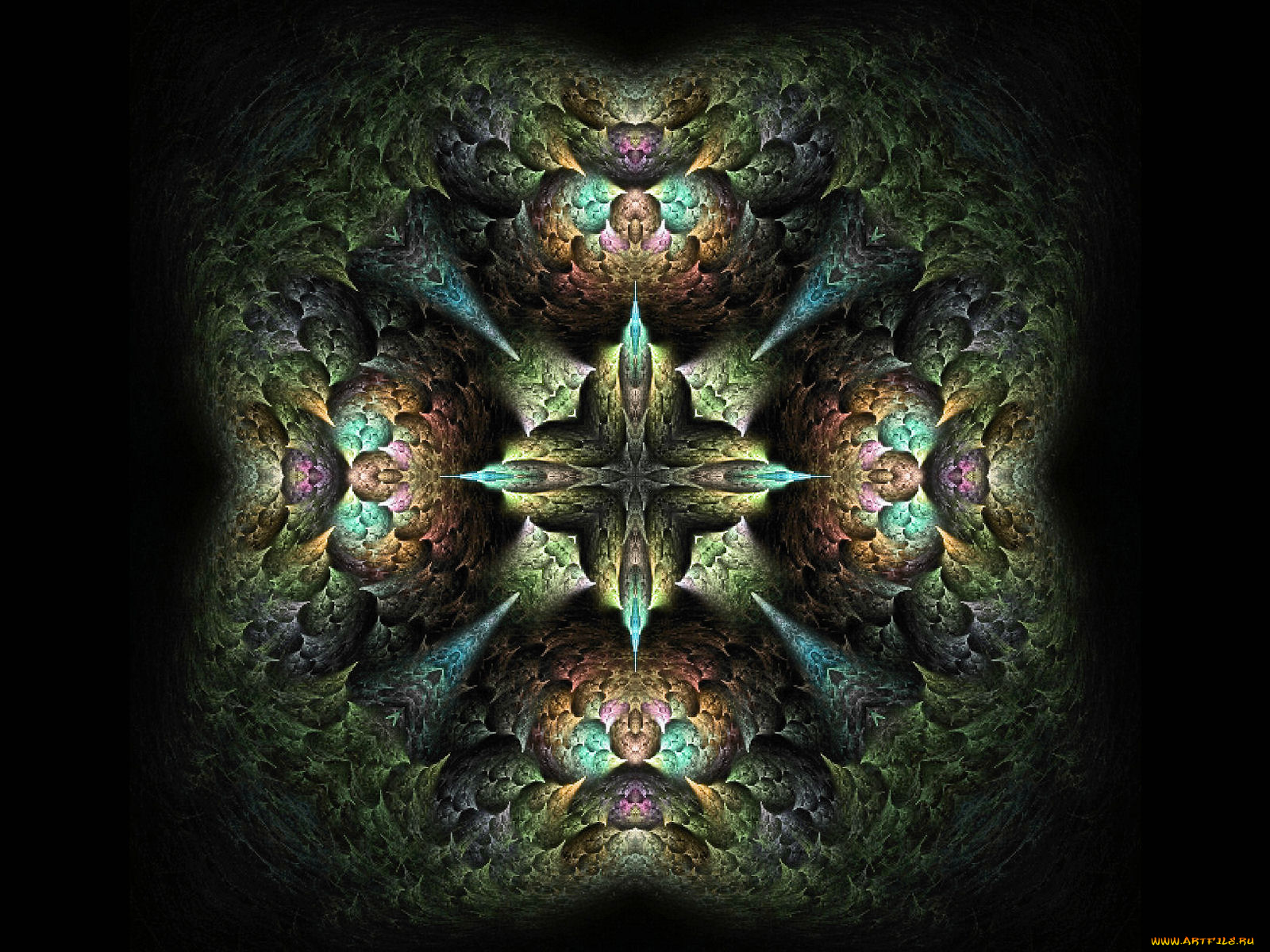 3д, графика, fractal, фракталы, фрактал