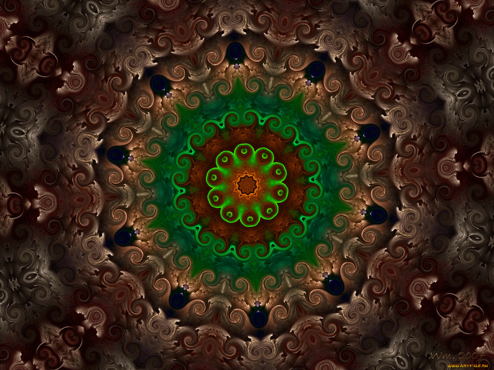 3д, графика, fractal, фракталы, фрактал