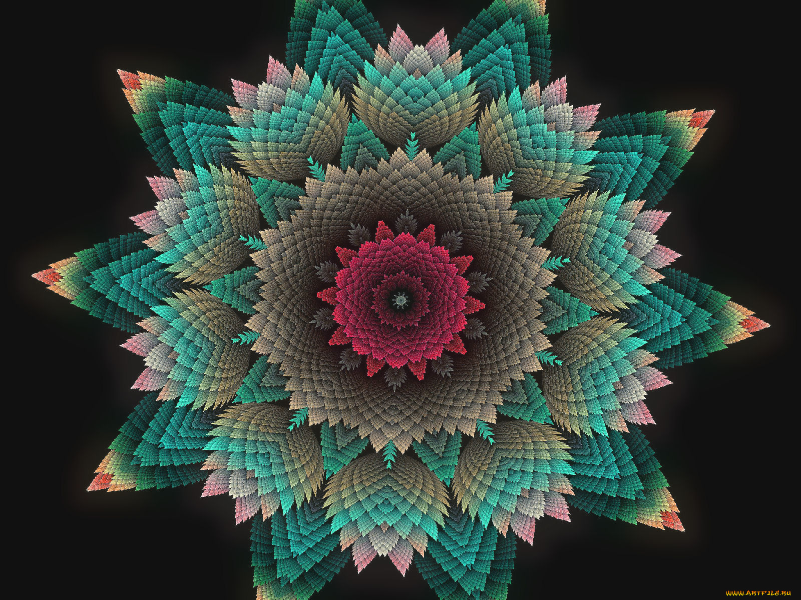 3д, графика, fractal, фракталы, фрактал