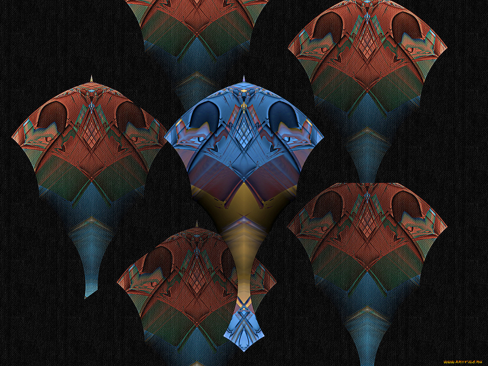 3д, графика, fractal, фракталы, фрактал