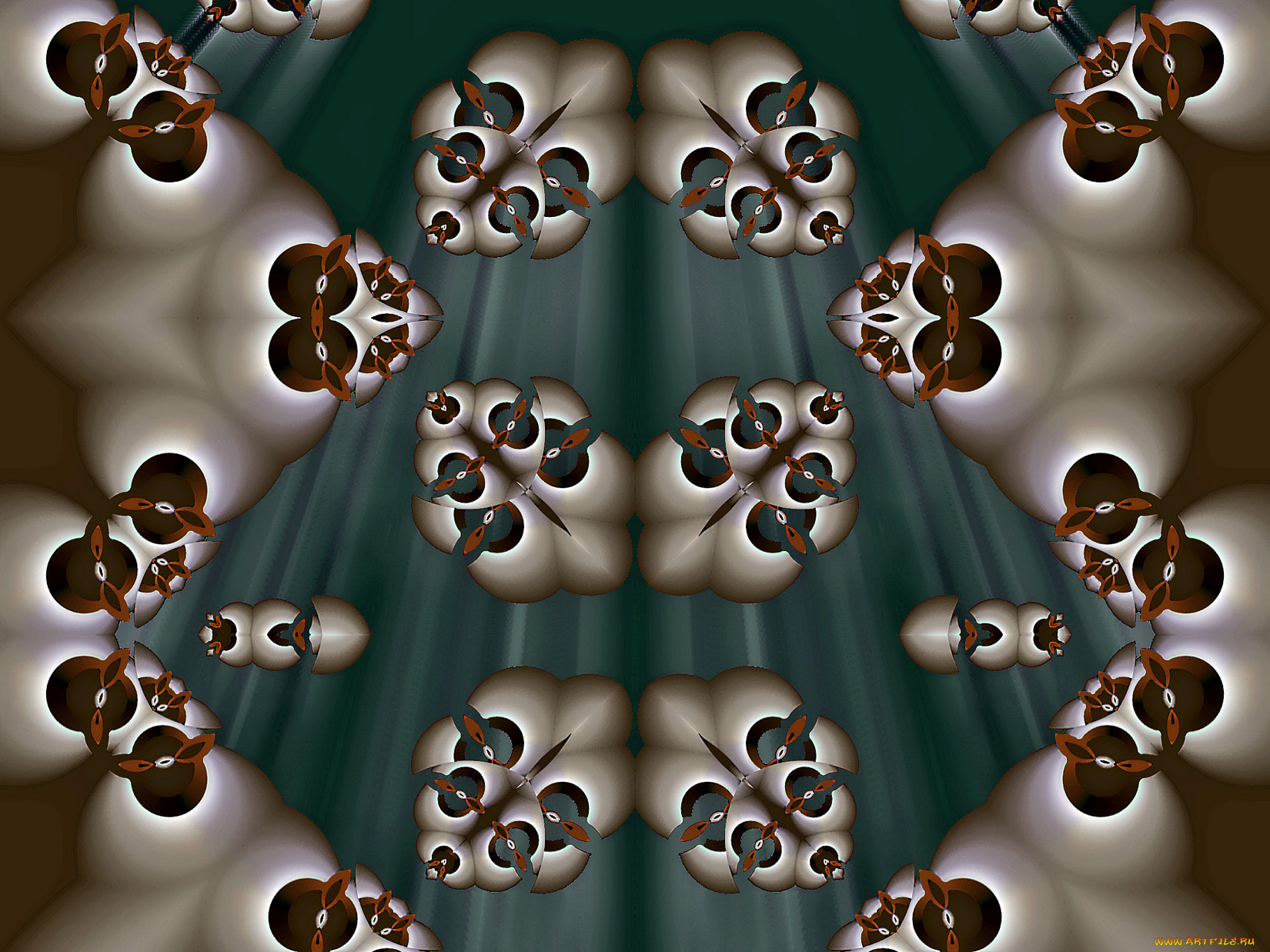 3д, графика, fractal, фракталы, фрактал, узор