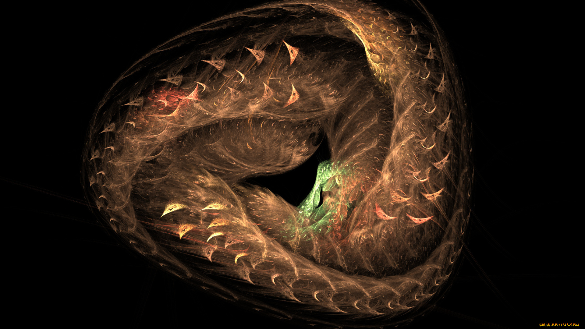 3д, графика, fractal, фракталы, абстракция