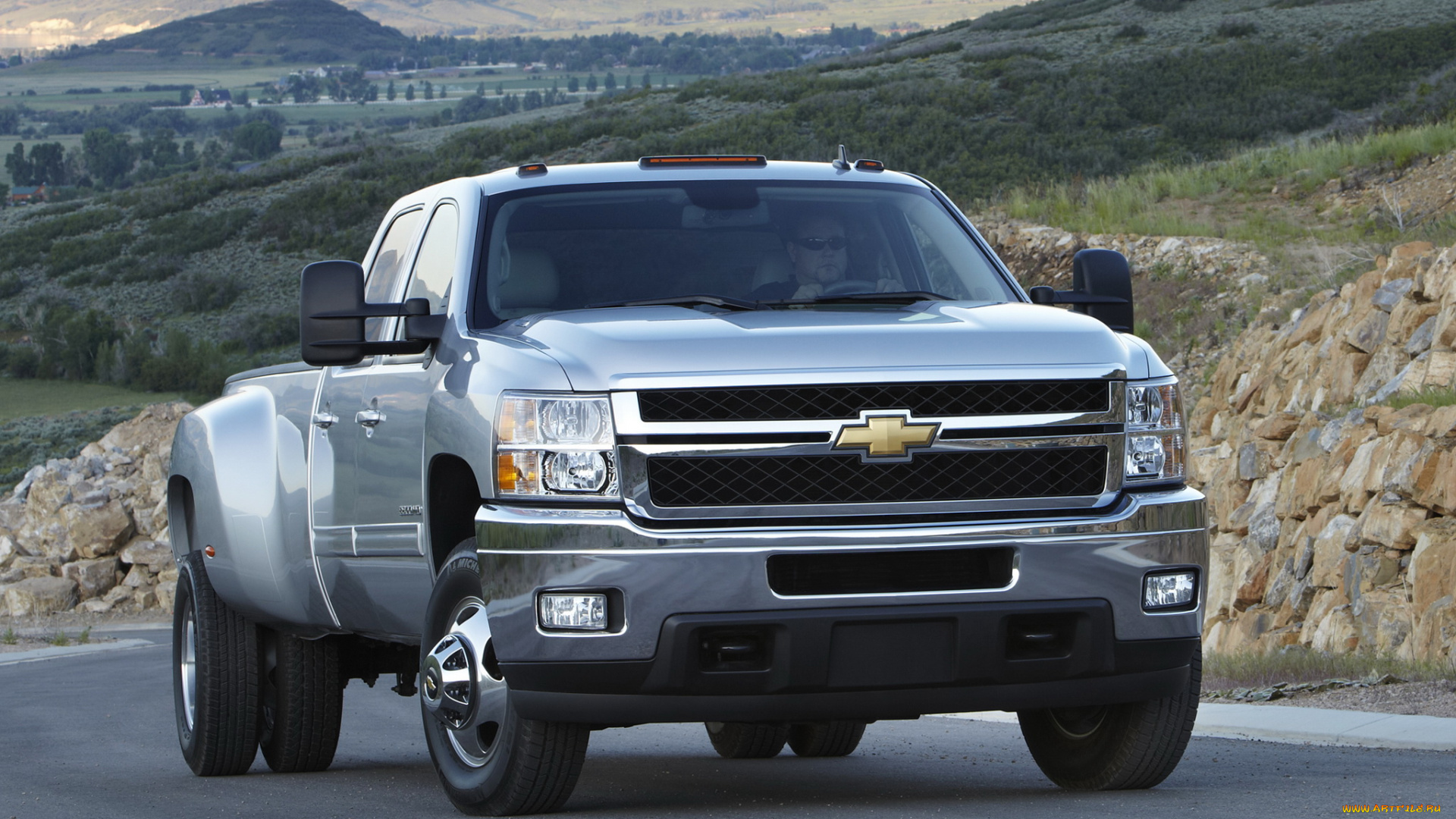 chevrolet, silverado, 3500, hd, crew, cab, автомобили