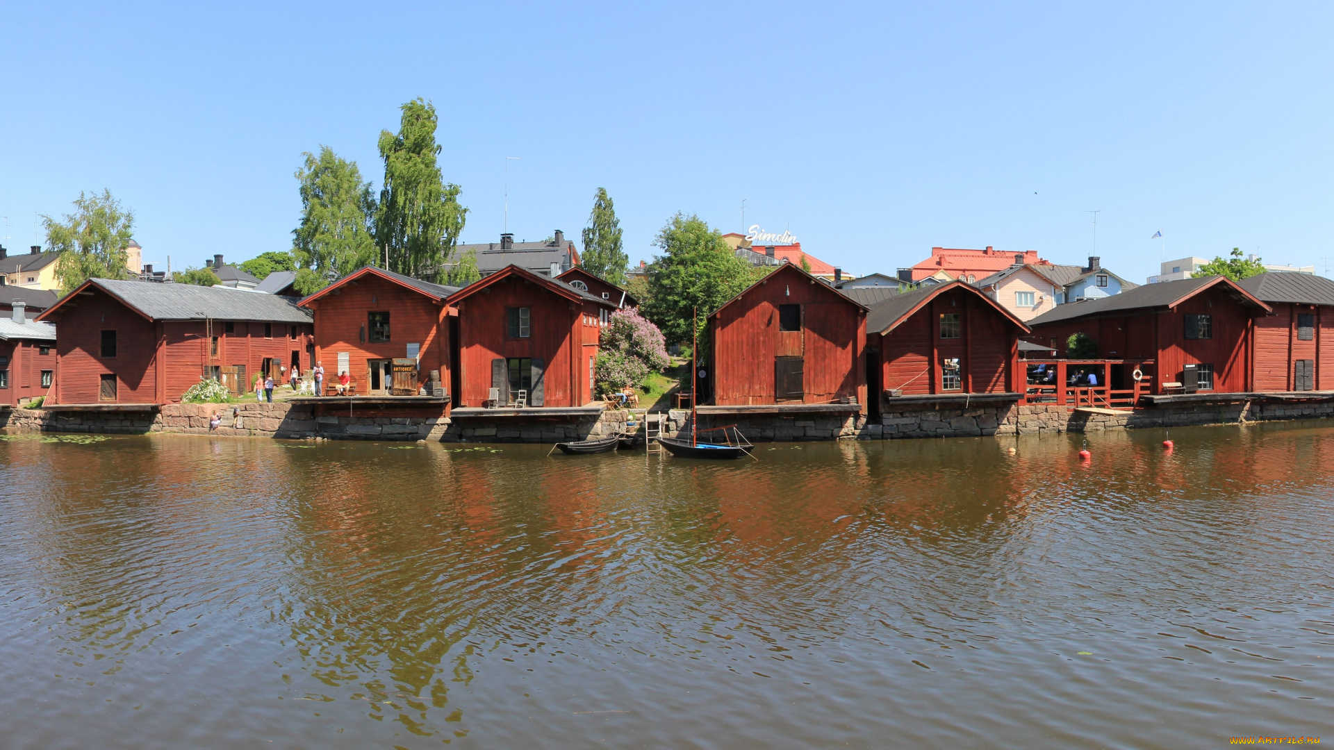 города, пейзажи, финляндия