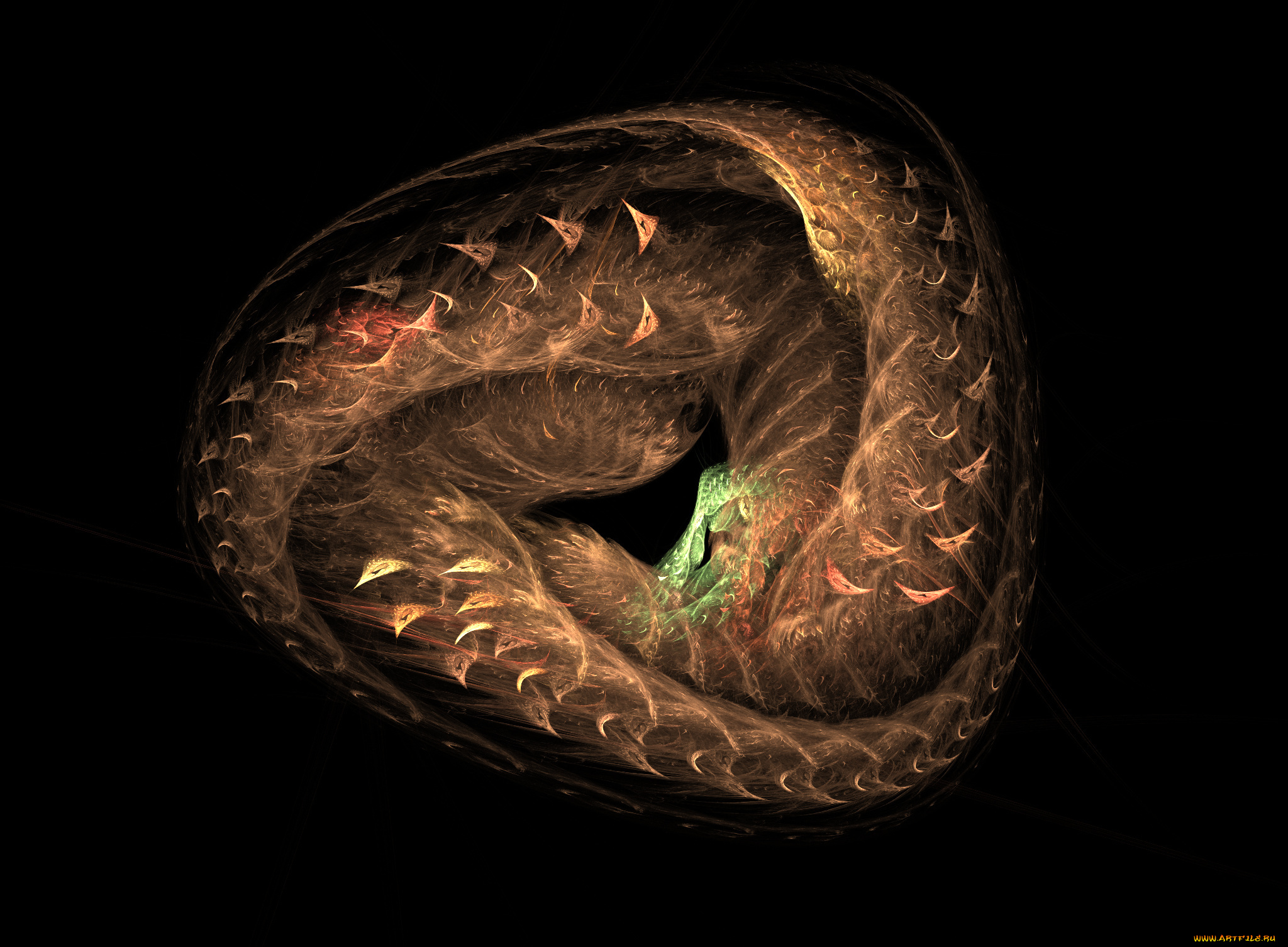 3д, графика, fractal, фракталы, абстракция