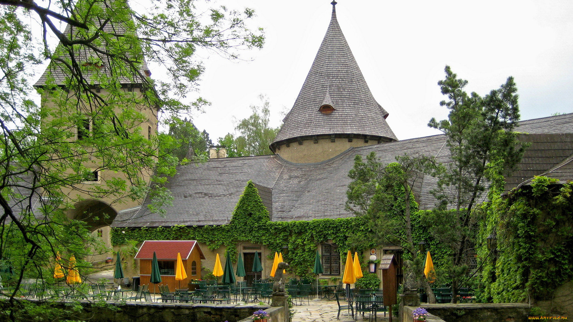 castle, ottenstein, austria, города, дворцы, замки, крепости, австрия, замок