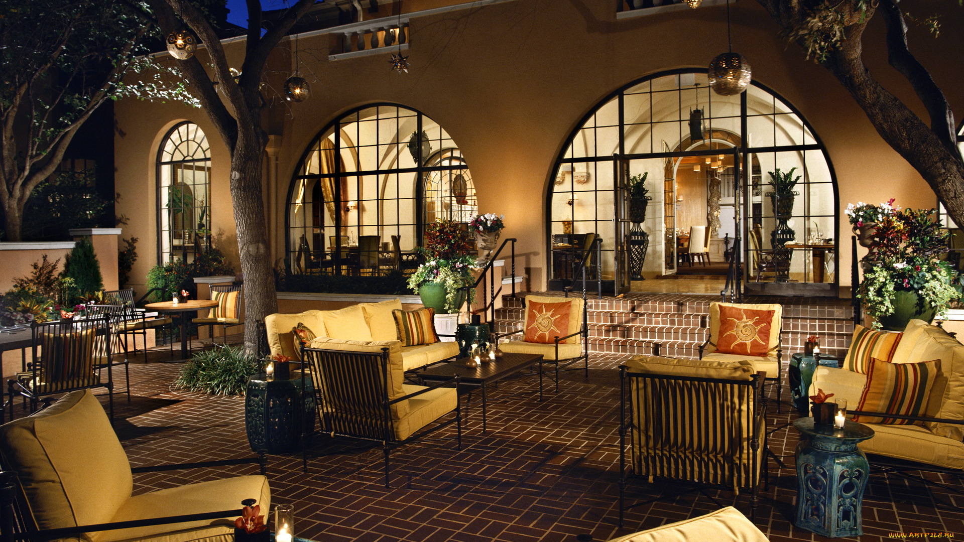 интерьер, веранды, террасы, балконы, терраса