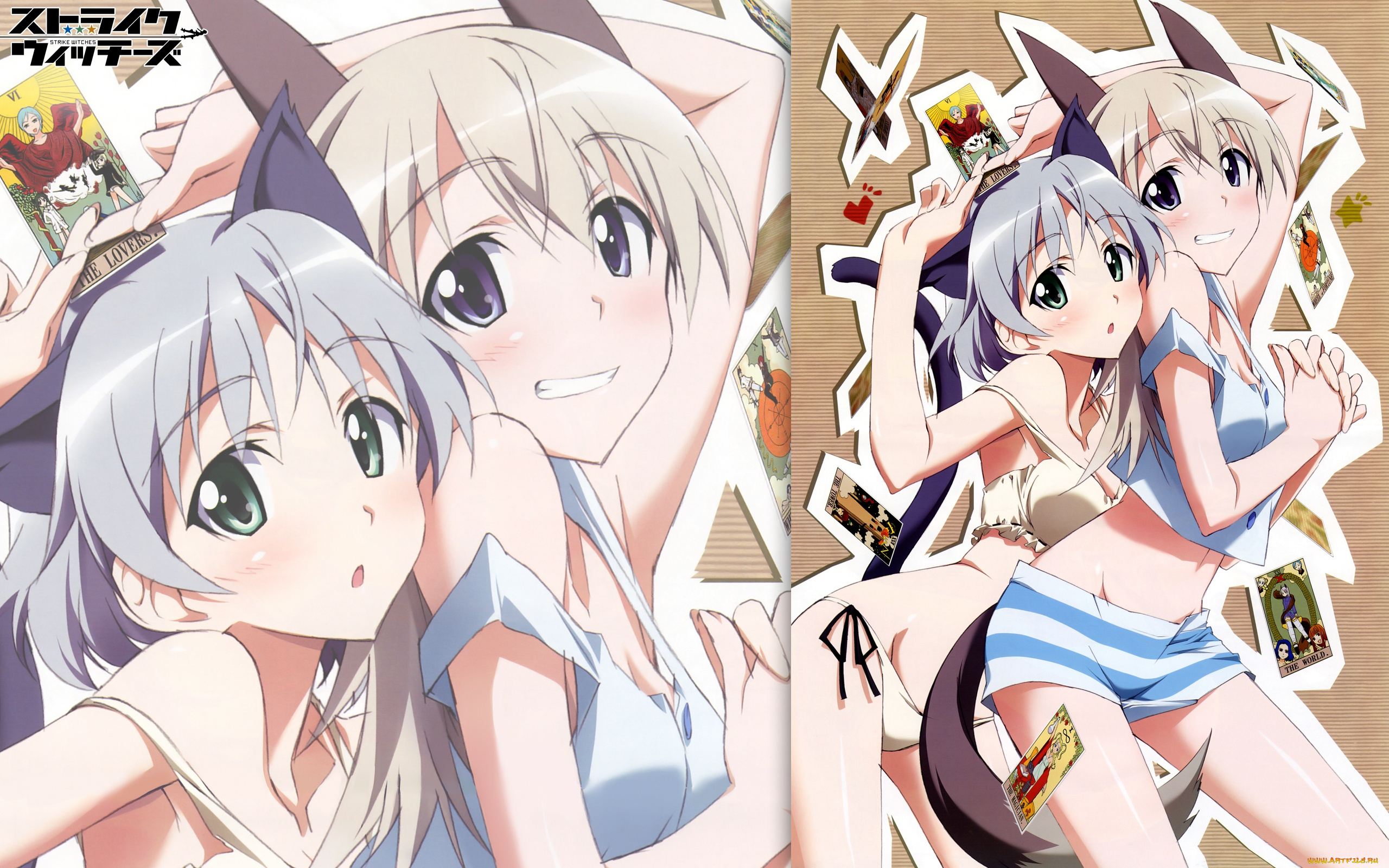 аниме, strike, witches