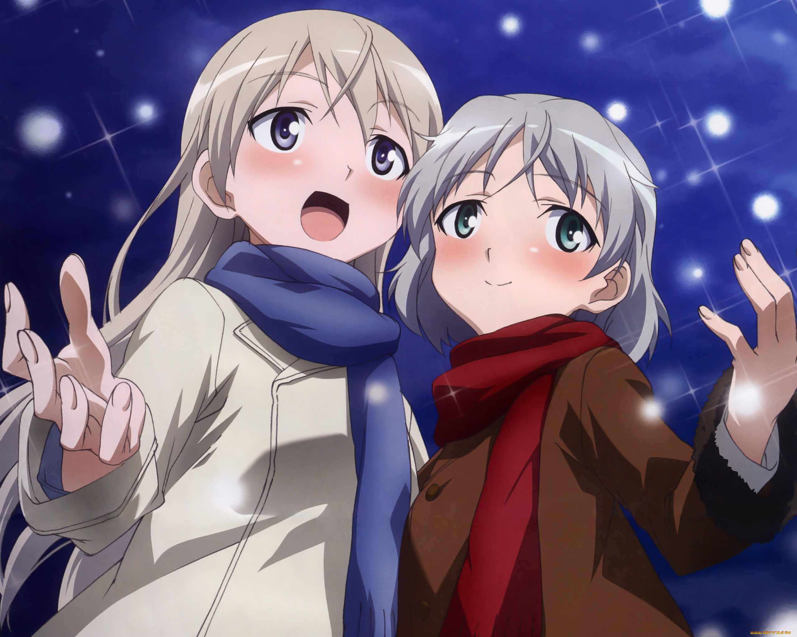 аниме, strike, witches