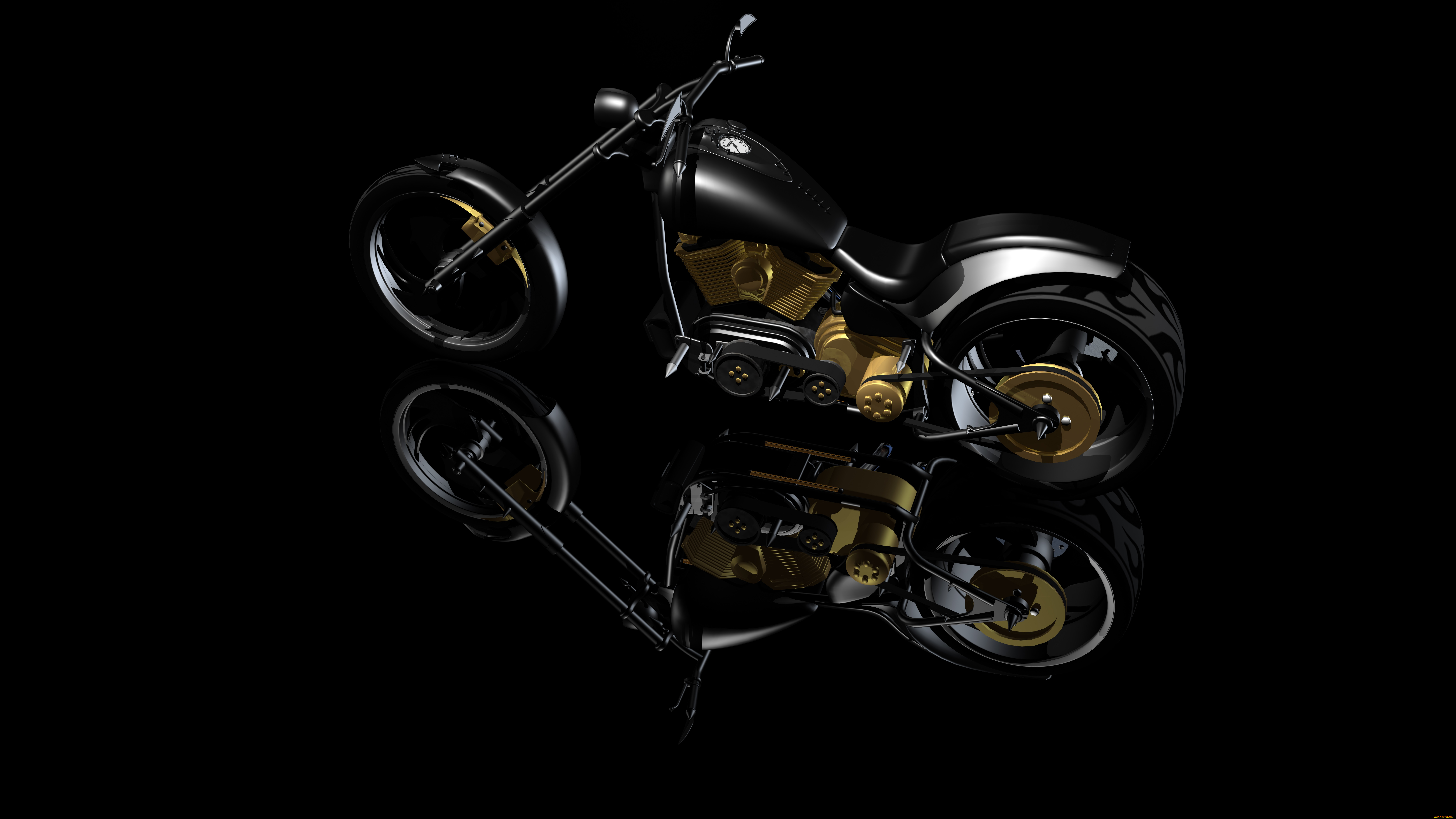 мотоциклы, 3d, мотоцикл