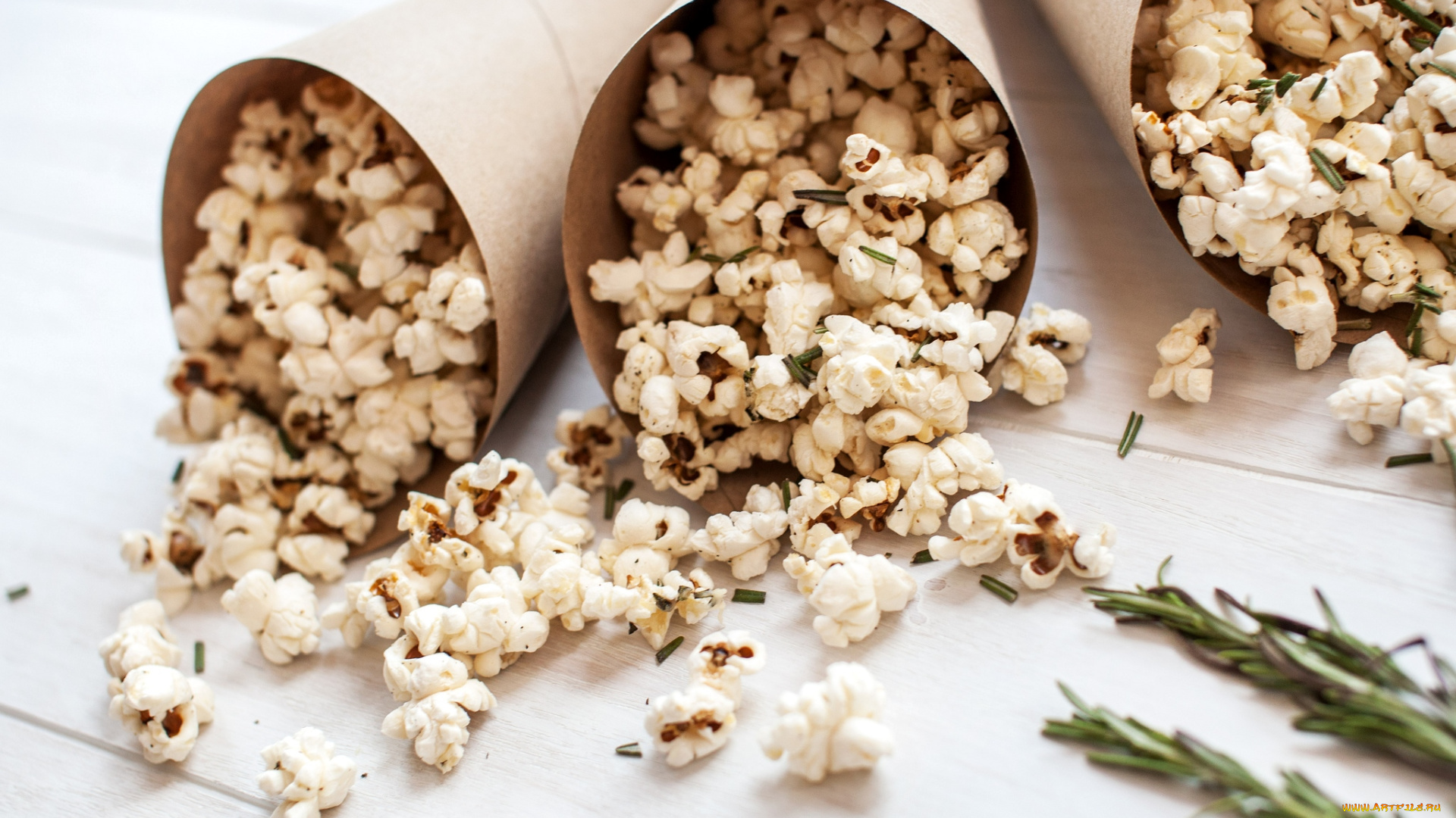 еда, кукуруза, поп-корн