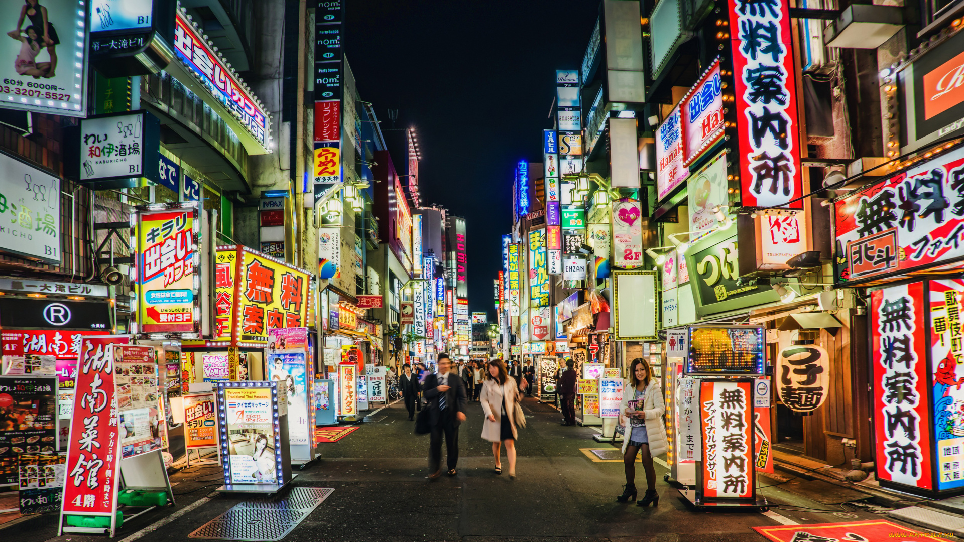 города, токио, Япония, hdr, азия