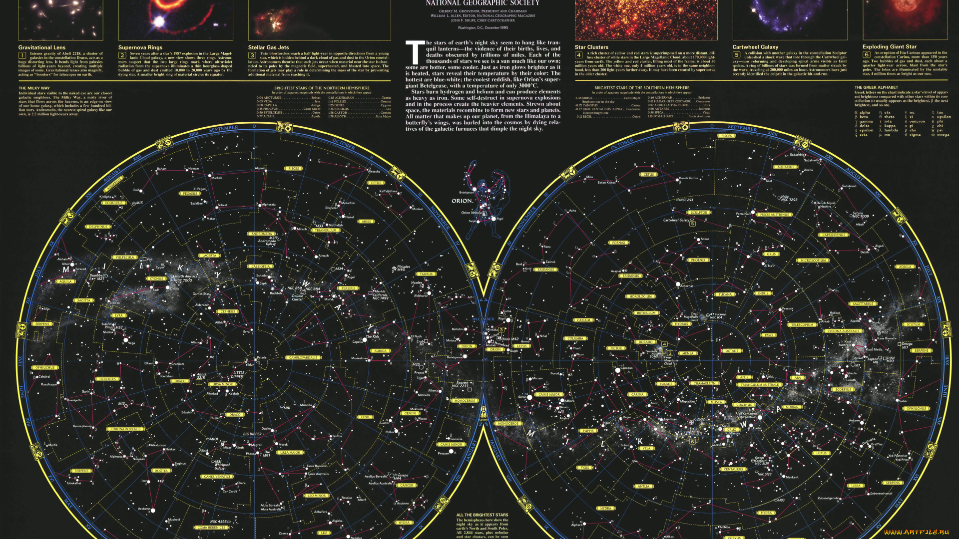 разное, глобусы, карты, небо, карта