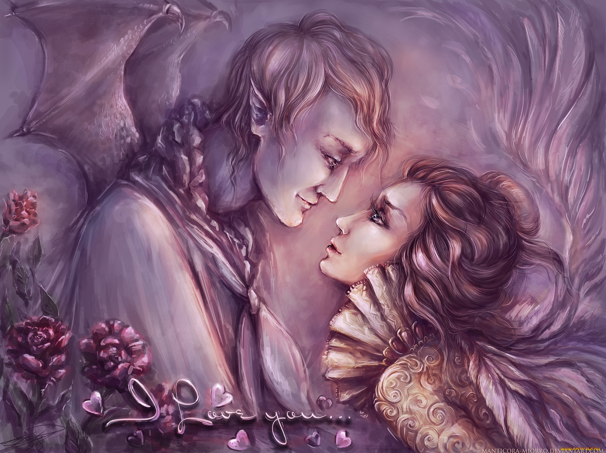 фэнтези, демоны, демон, ангел