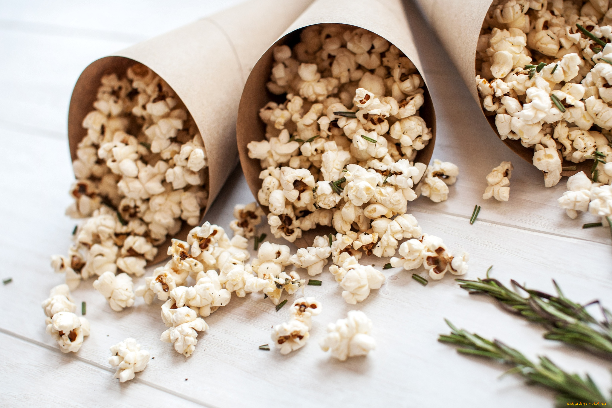 еда, кукуруза, поп-корн