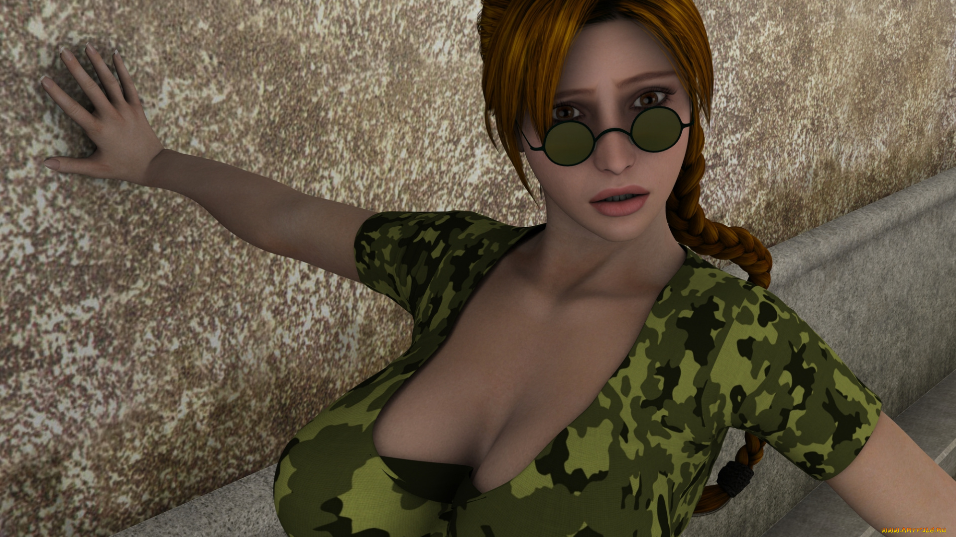 lana, 3д, графика, другое, , other, взгляд, девушка