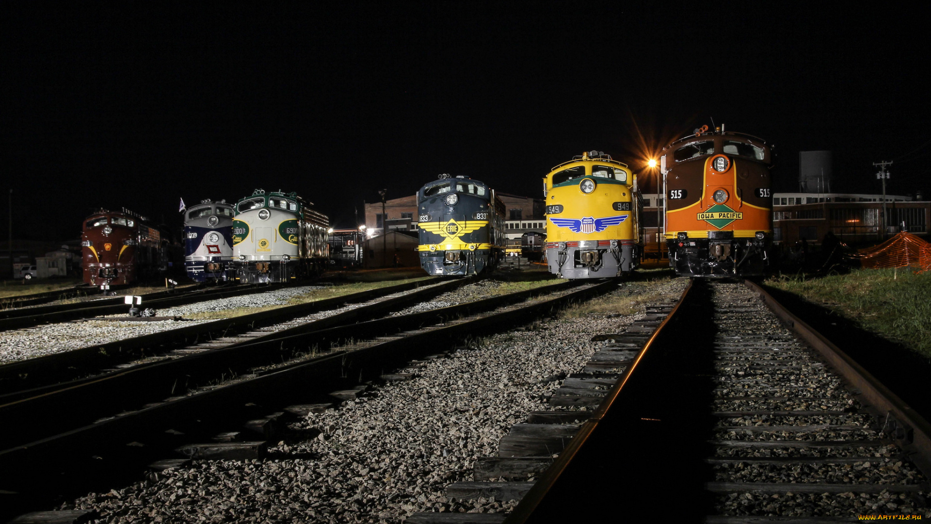 техника, локомотивы, железная, рельсы, дорога