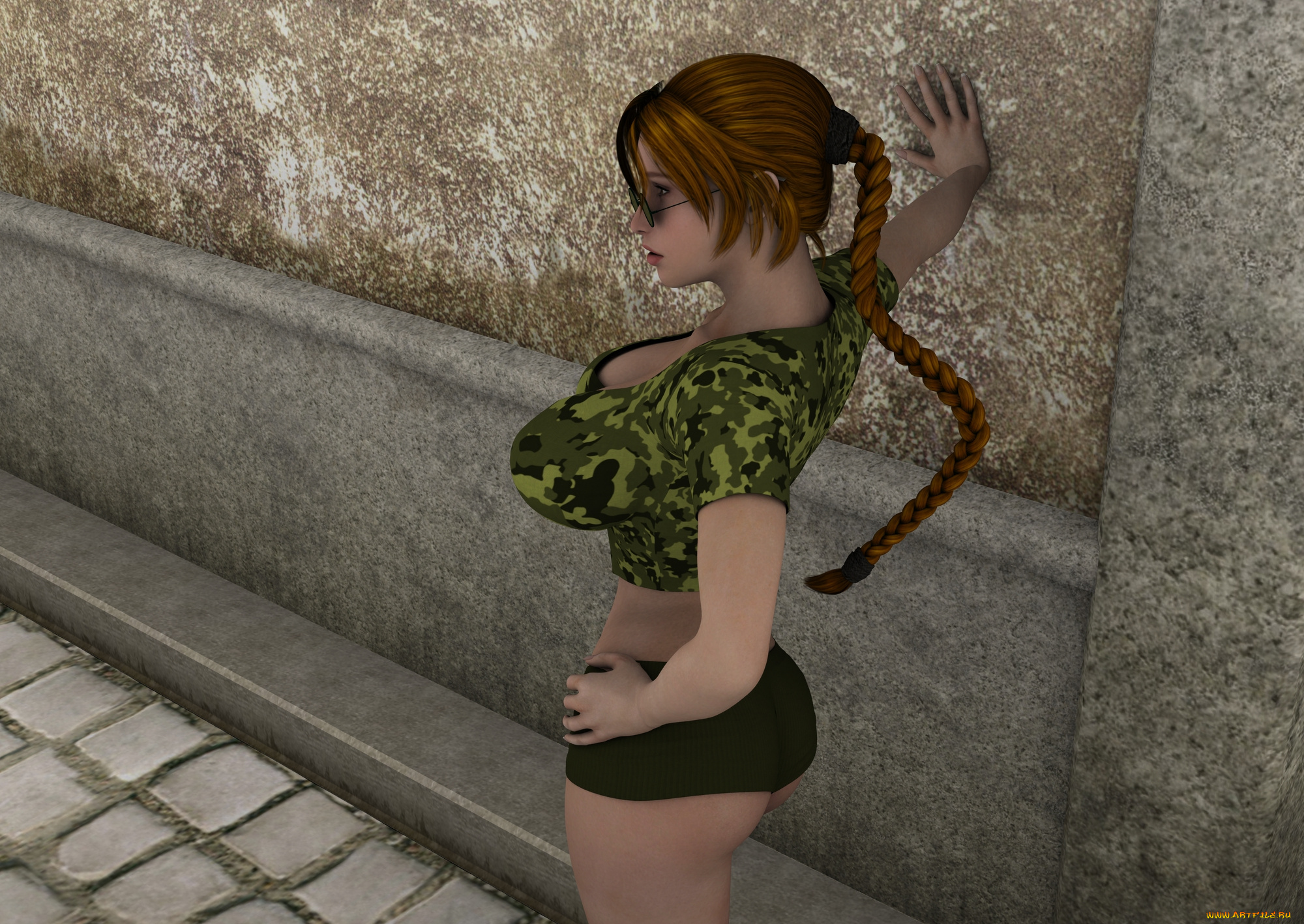 lana, 3д, графика, люди, , people, взгляд, девушка