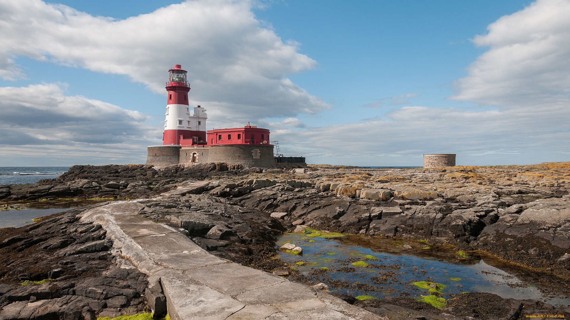 природа, маяки, побережье, маяк