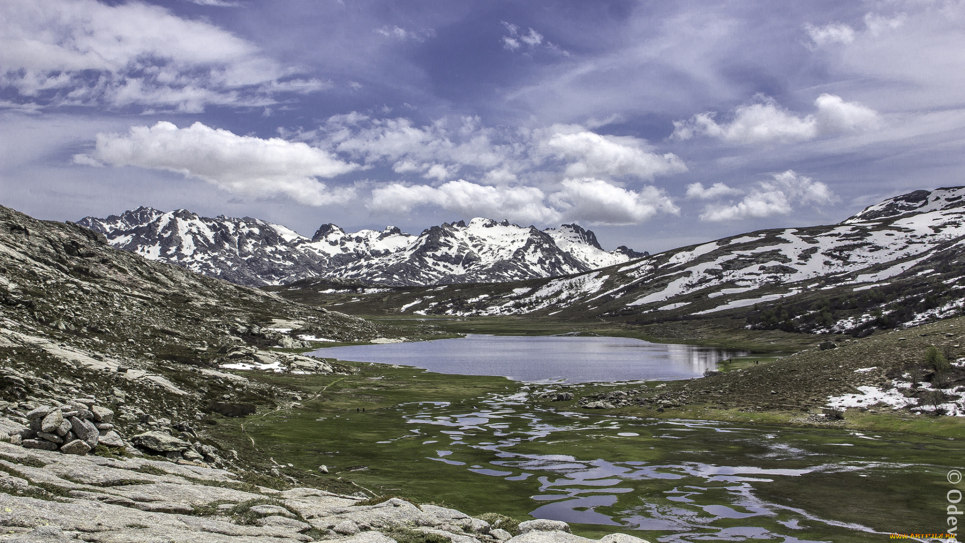 природа, реки, озера, озеро, горы