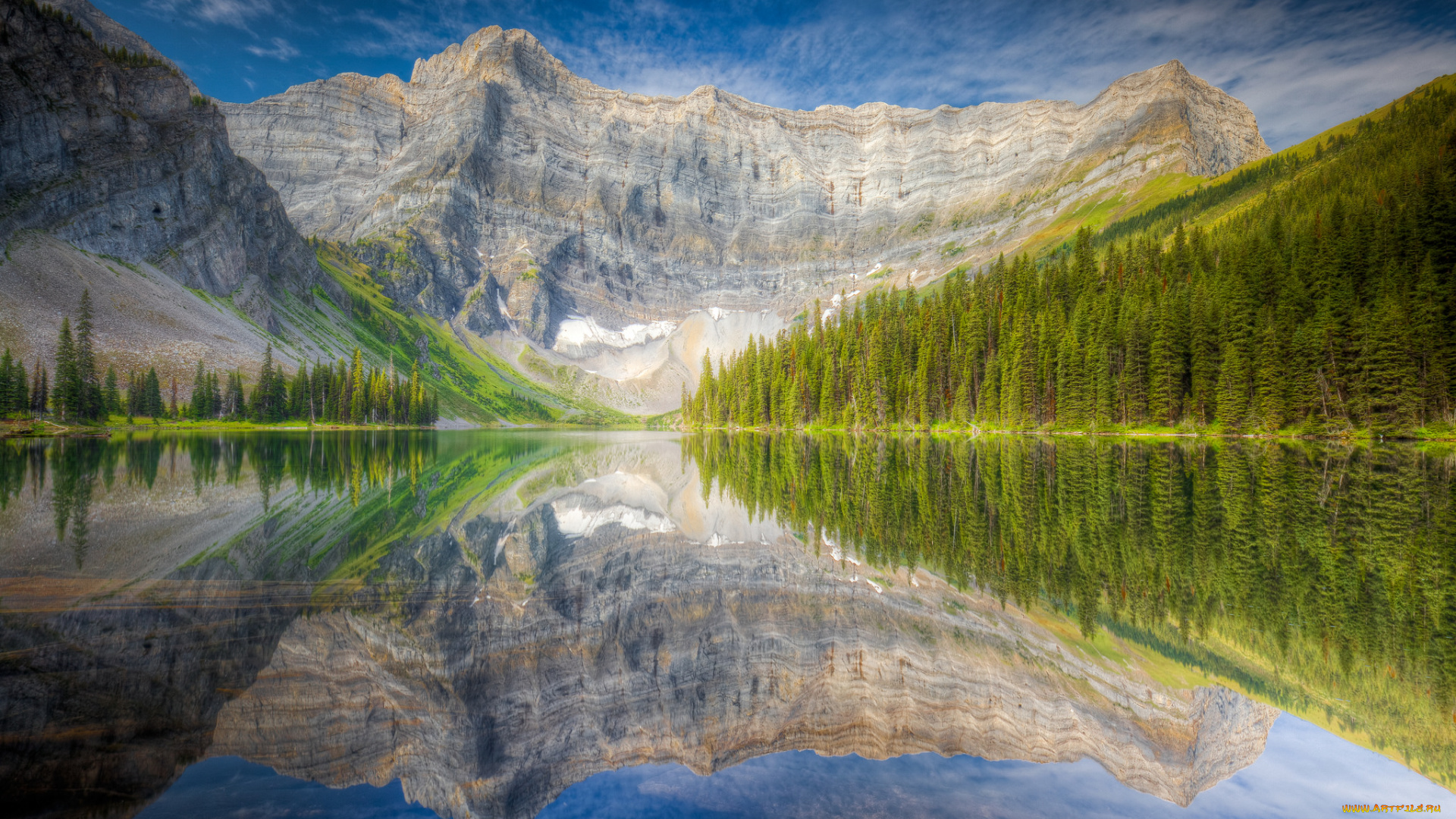 природа, реки, озера, река, лес, горы