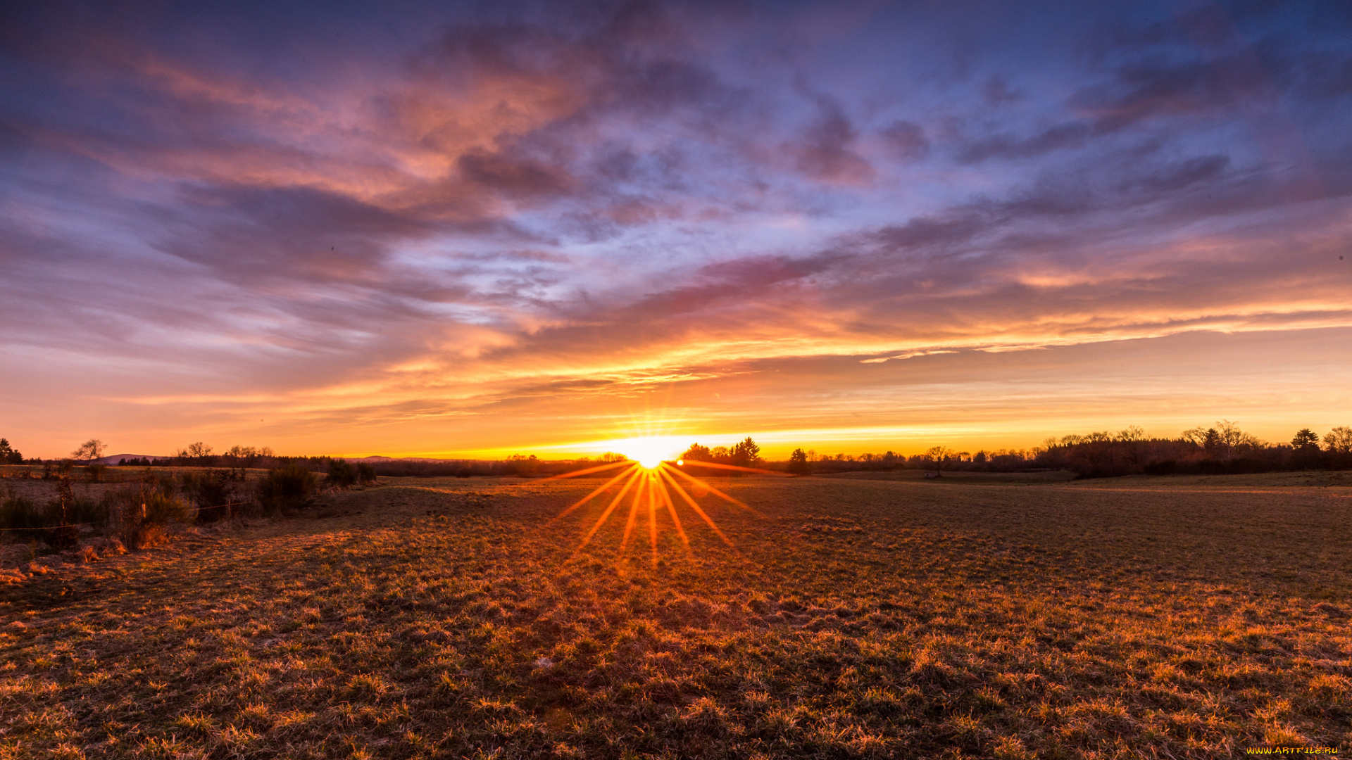 природа, восходы, закаты, рассвет