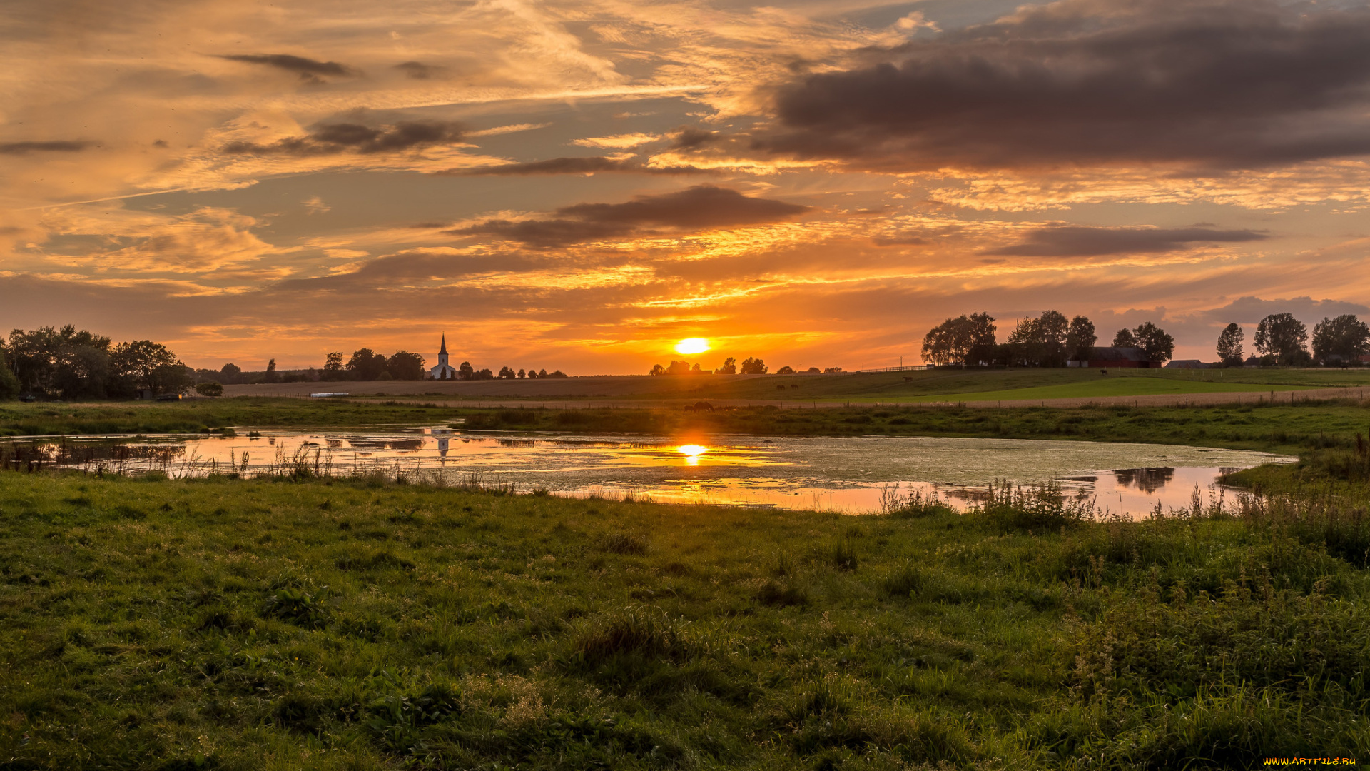 природа, восходы, закаты, рассвет