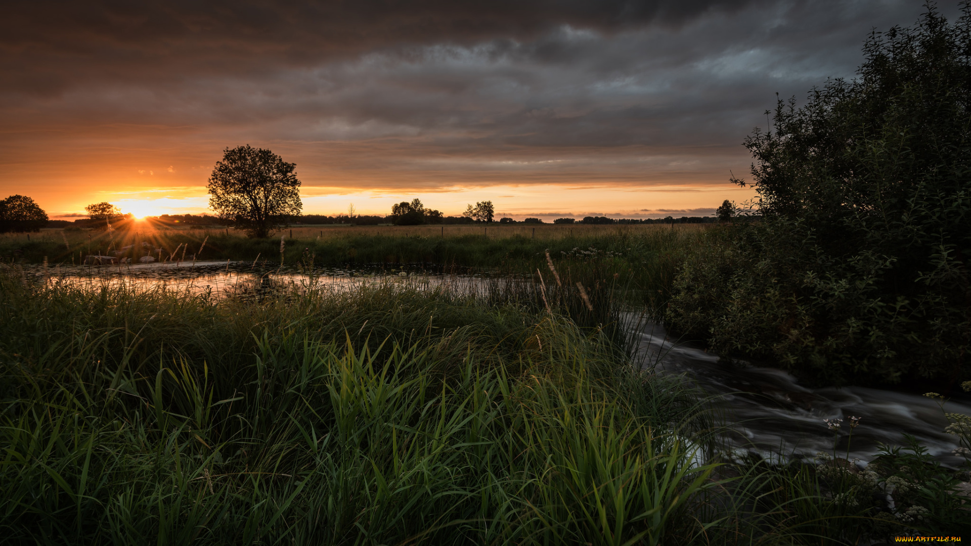 природа, восходы, закаты, рассвет