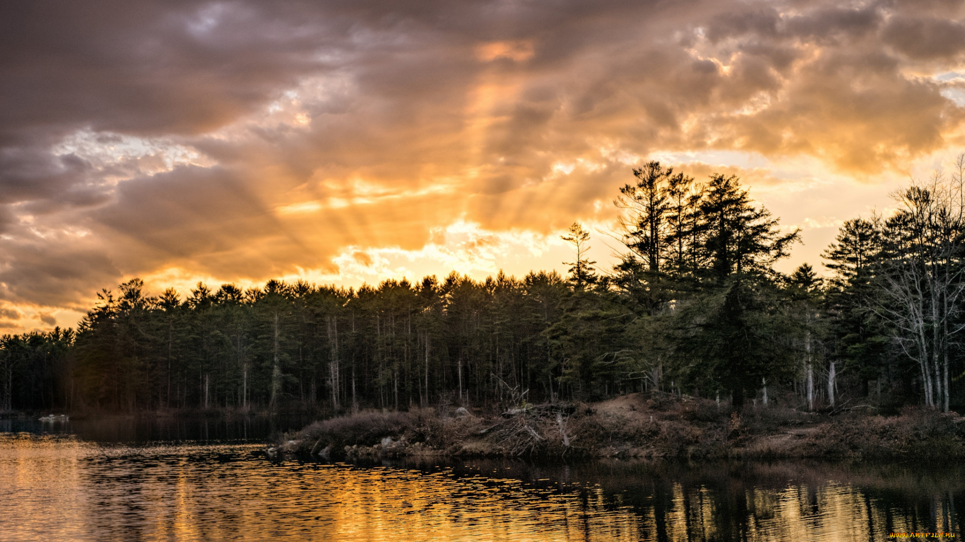 природа, восходы, закаты, рассвет