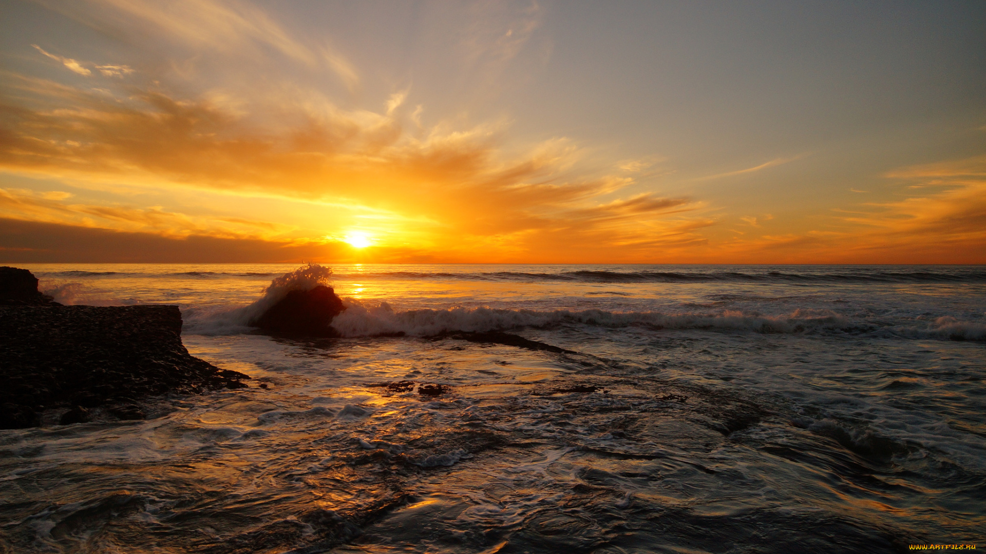 природа, восходы, закаты, рассвет