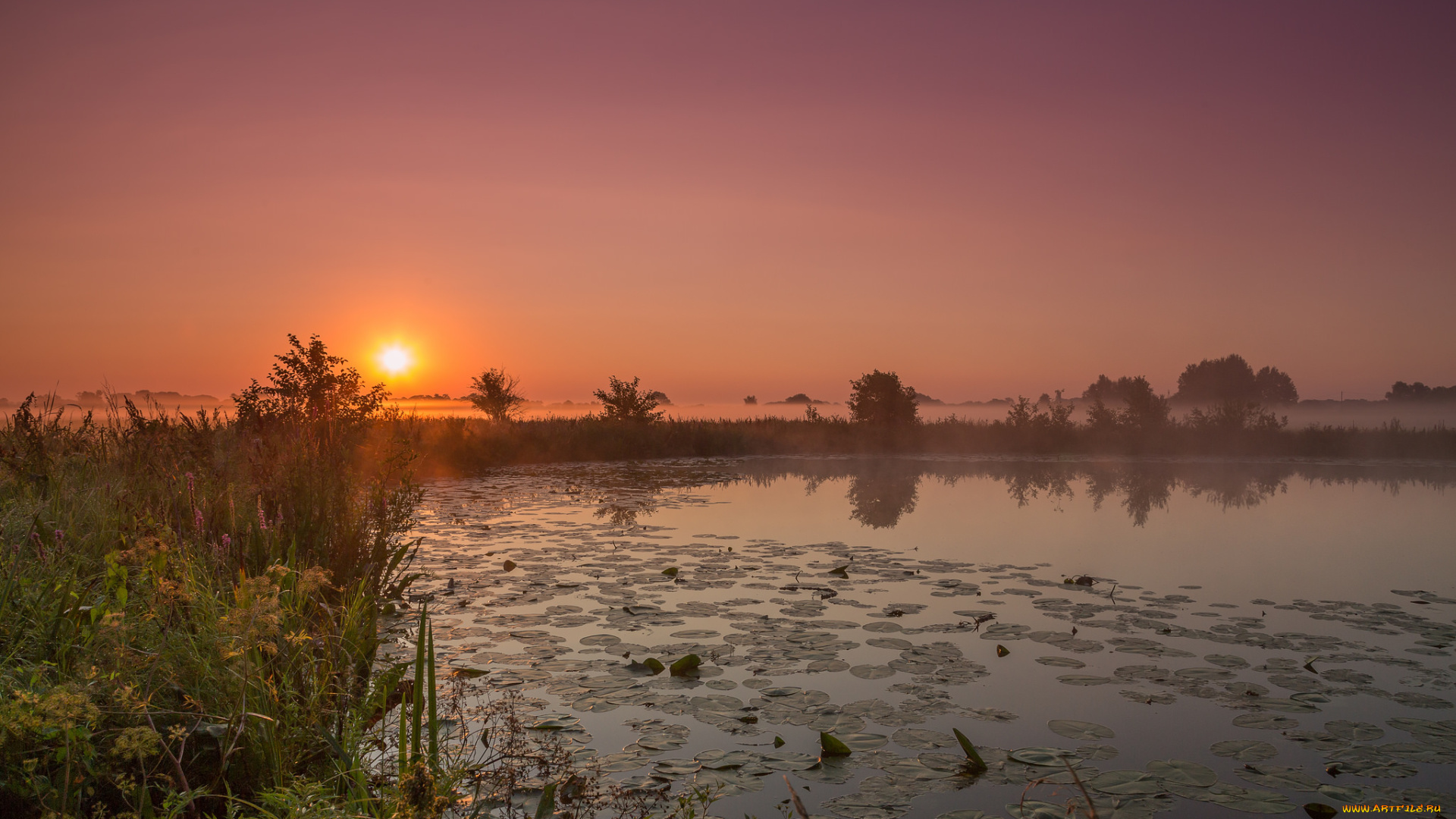 природа, восходы, закаты, сумерки