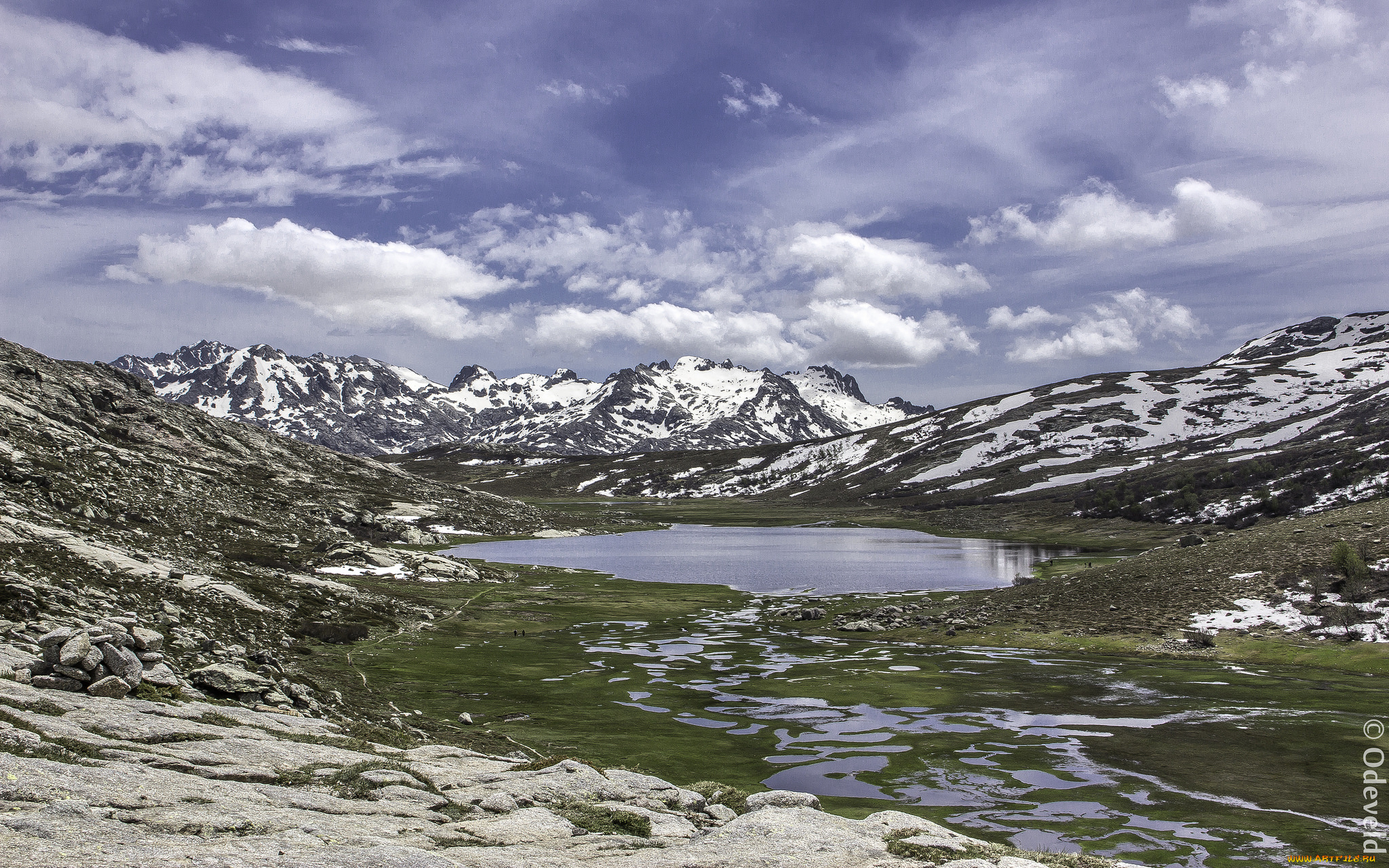 природа, реки, озера, озеро, горы