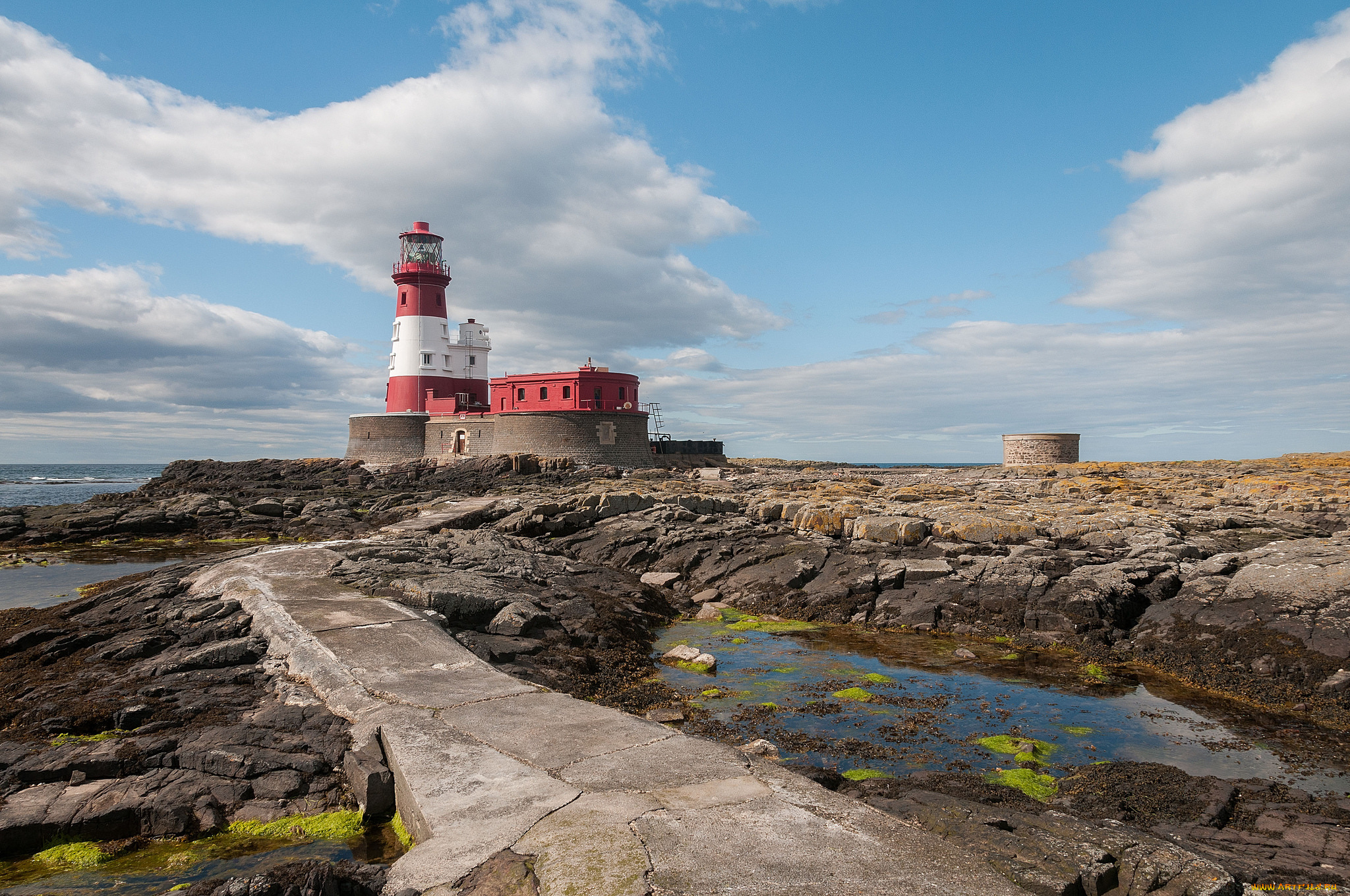 природа, маяки, побережье, маяк