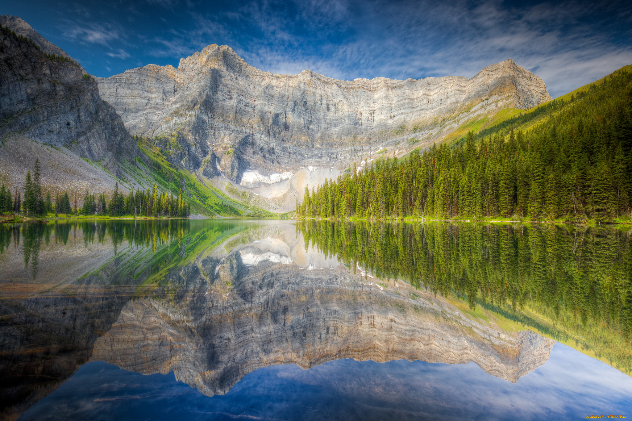 природа, реки, озера, река, лес, горы