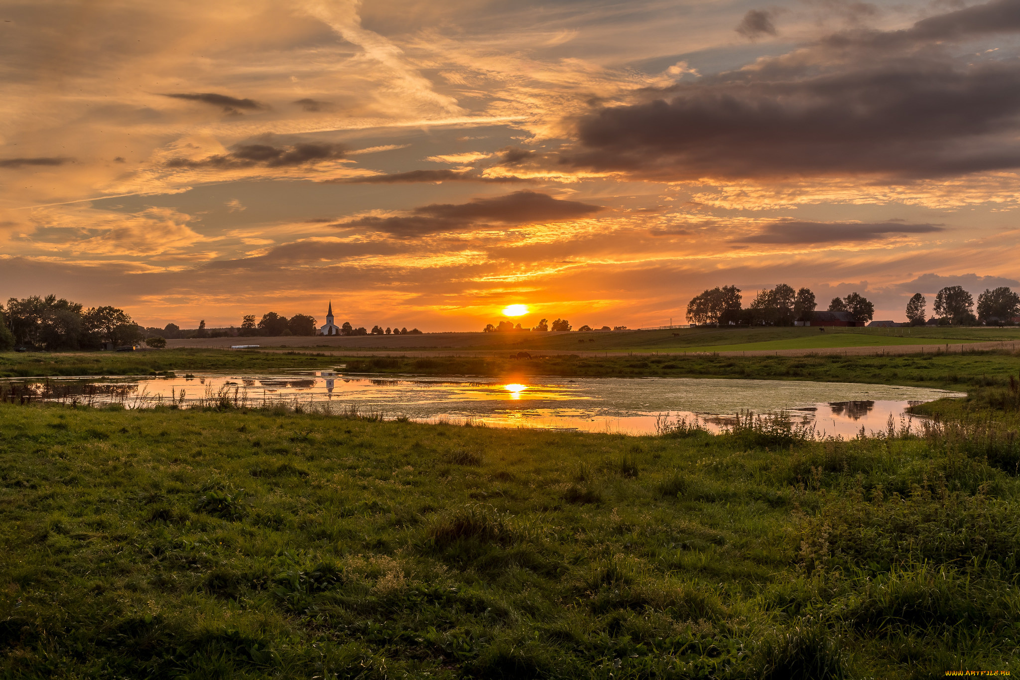 природа, восходы, закаты, рассвет