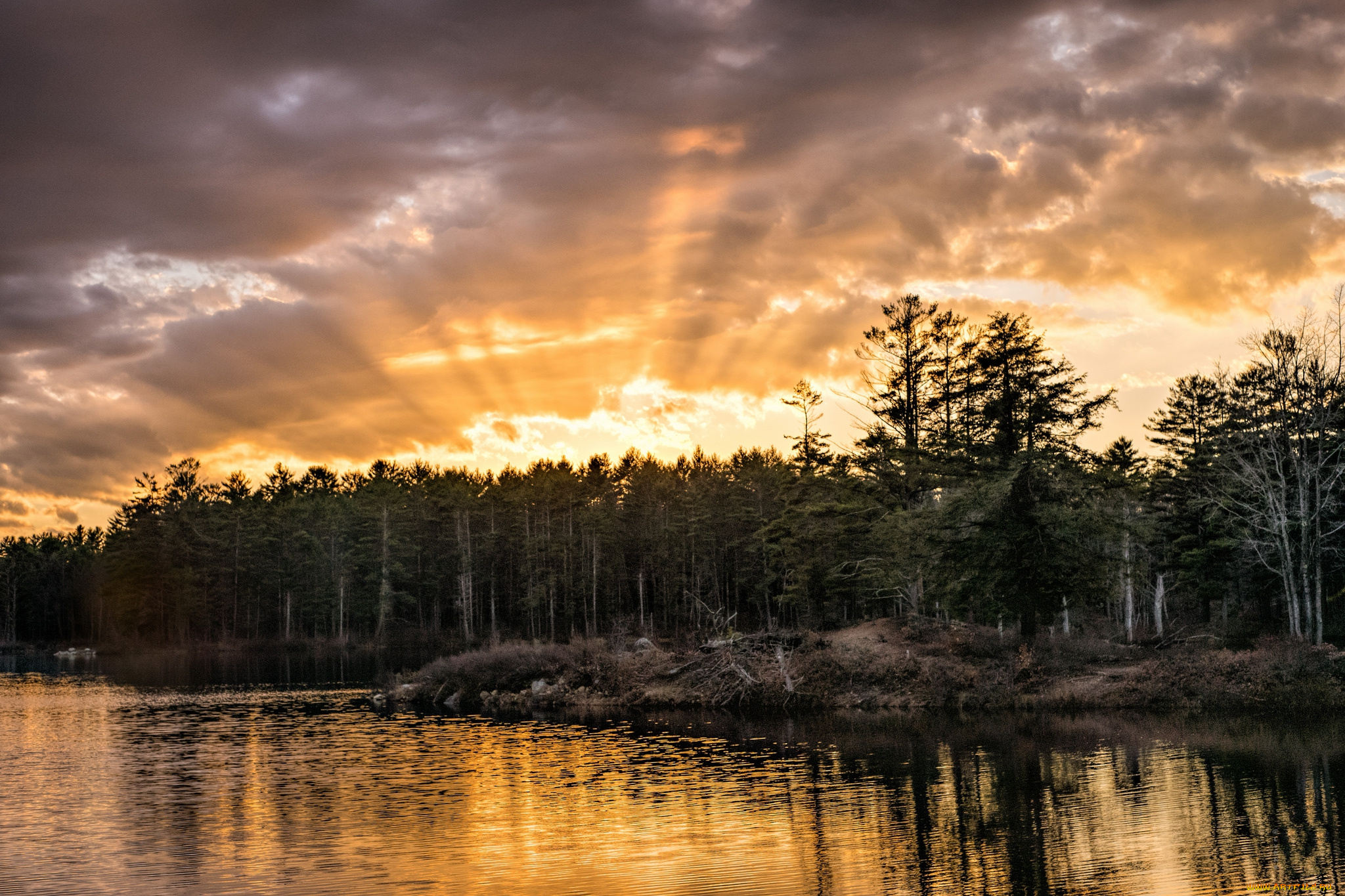 природа, восходы, закаты, рассвет