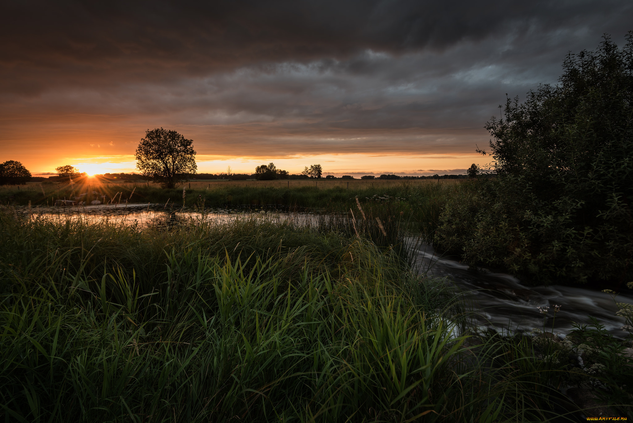 природа, восходы, закаты, рассвет