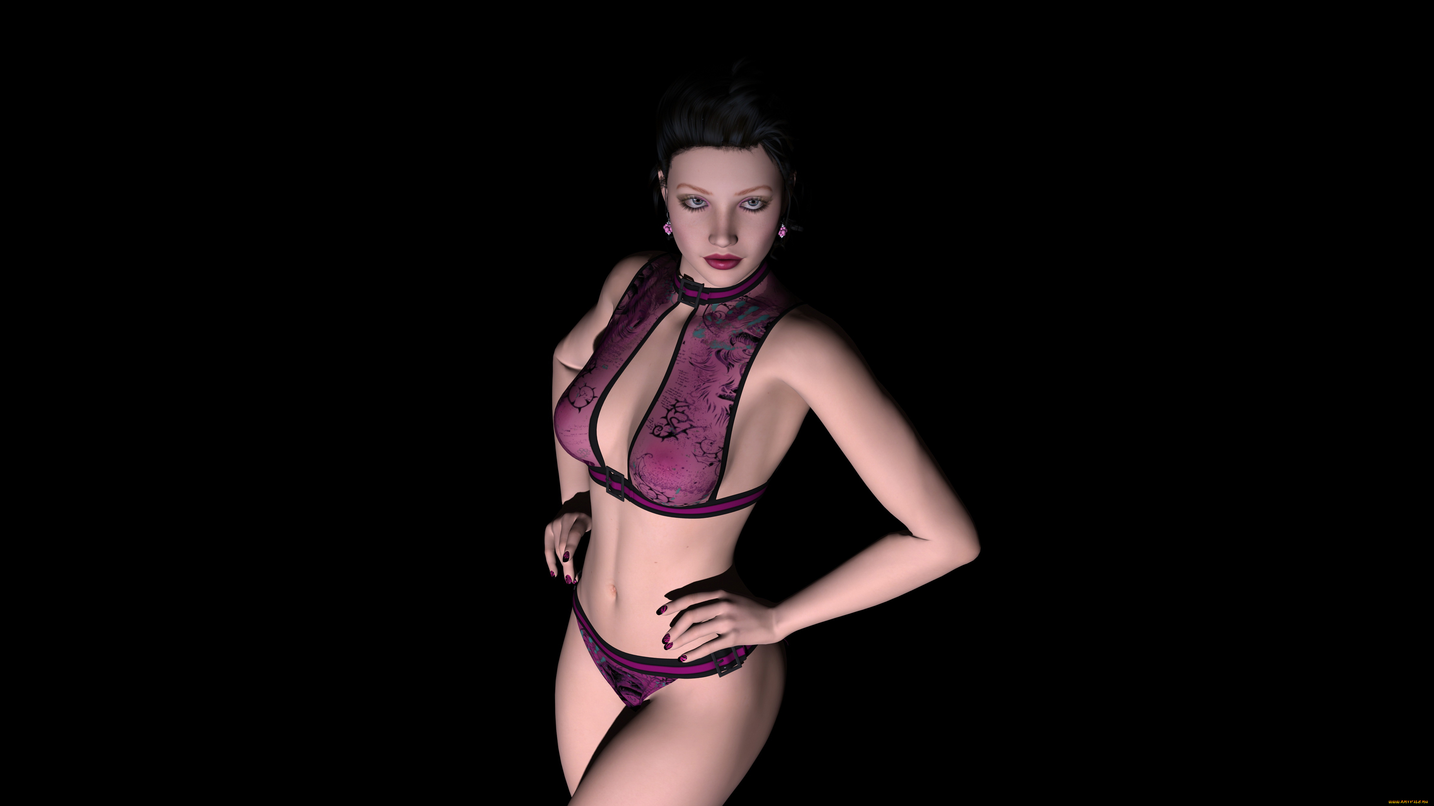 3д, графика, люди, , people, фон, взгляд, девушка